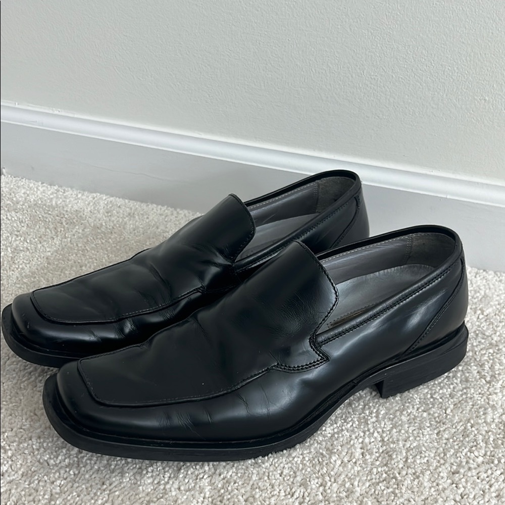 Kenneth Cole New York Black Men's Leather Loafers